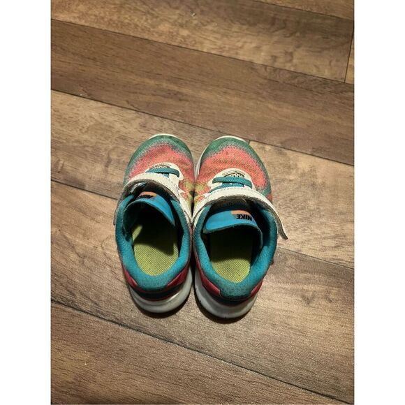 Nike Free Rn multi-Colored Toddler Tennis Shoes Size 8C - Picture 8 of 12